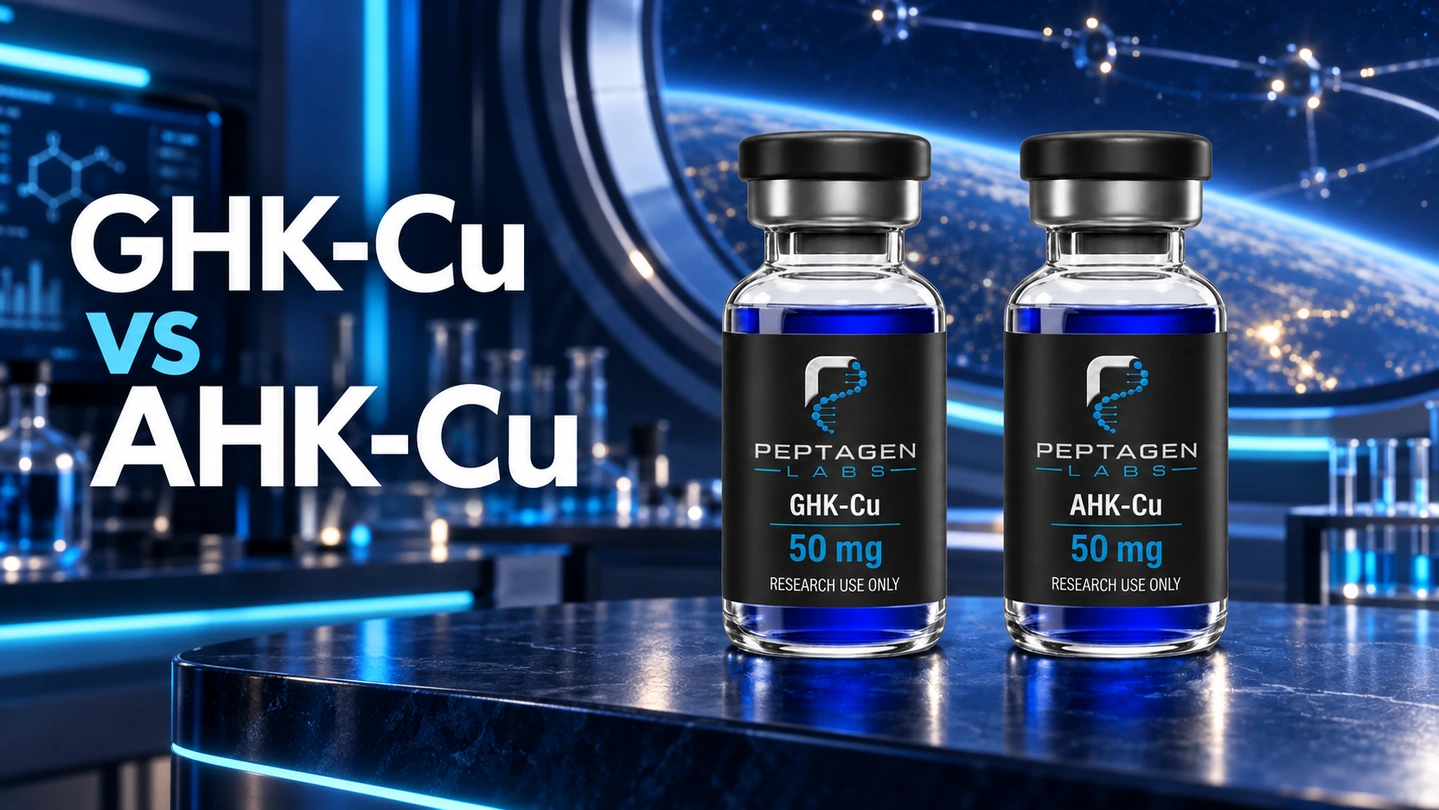 GHK-Cu und AHK-Cu: Was ändert sich, wenn sich eine Aminosäure ändert?