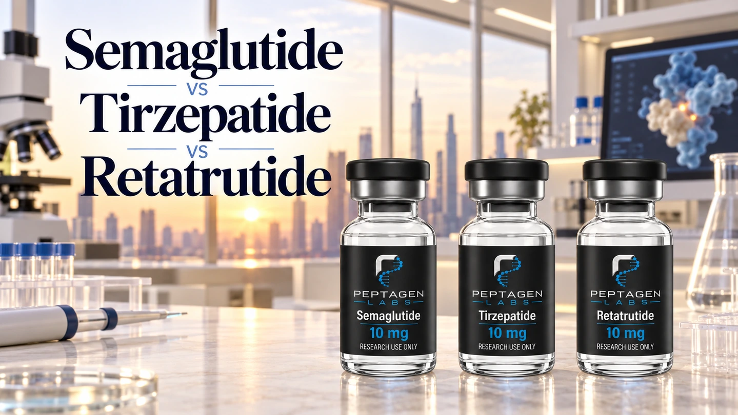 Semaglutid, Tirzepatid und Retatrutid: Einzel-, Doppel- und Dreifachrezeptoragonismus